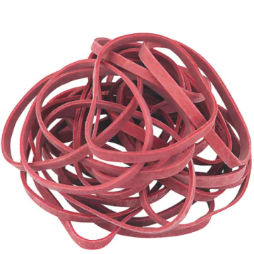 Bracelets élastiques - 80 x 4 mm LAUFER Rondella Paquet de 1000 g Image