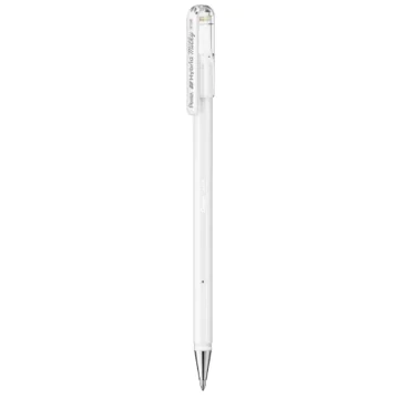 PENTEL : Stylo roller à encre gel Hybrid K108 - Blanc