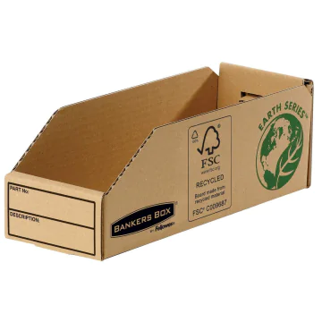 Photo Boîte de rangement de petits objets - 98 x 280 x 102 mm : FELLOWES