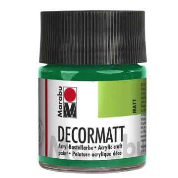 Photo 14010005067 MARABU : Peinture acrylique Decormatt - 50 ml - Vert