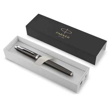 Photo Stylo à plume - Largeur M - Espresso Intense PARKER IM