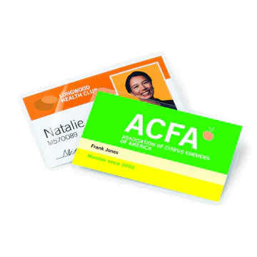 Photo Pochettes à plastifier des Cartes - 250 mic 60 x 90 mm GBC CardPouch