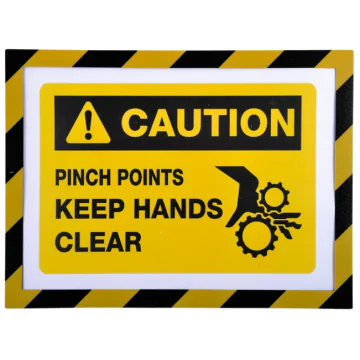 Photo Pochette d'affichage magnétique - A4 - Jaune / Noir EXACOMPTA