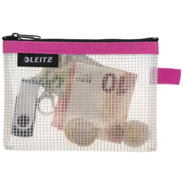Photo Pochette imperméable - Taille S - Transparent / Rose LEITZ WOW Traveller