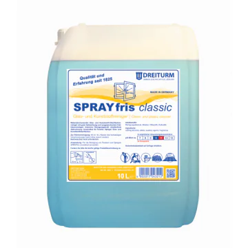 Photo DREITURM : Nettoyant pour surface en verre et en plastique Sprayfris classic - 10 Litres - 4321