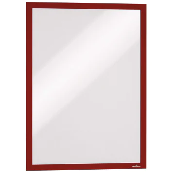 Photo DURABLE 4873-03 Cadres d'affichage magnétiques adhésif - A3 - Rouge
