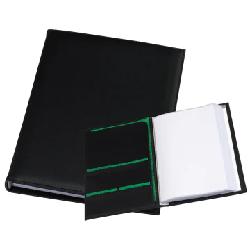 Photo Protège-documents A4 de 60 vues - Noir RILLSTAB Ambassadeur