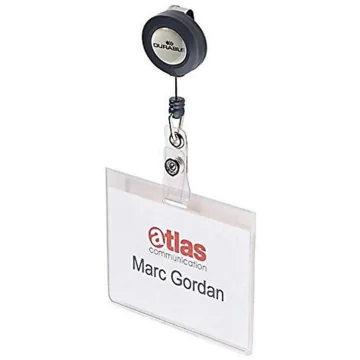 Photo DURABLE Badges avec enrouleur - 8138-19