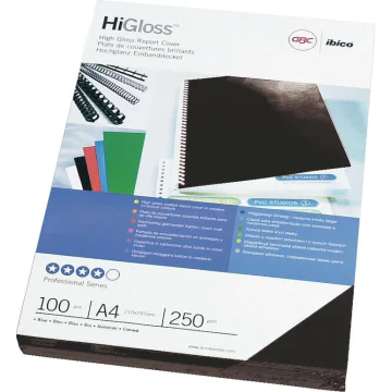 Photo Couverture pour reliure de présentation A4  (GBC CE020010 carton)