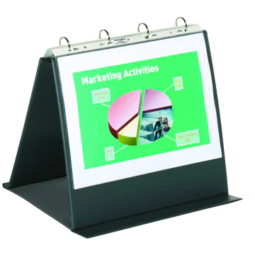 Photo DURABLE : Reliure chevalet à l'italienne - Format A4 8567-39