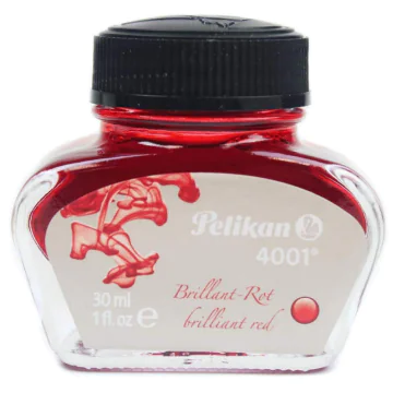 Photo PELIKAN : Encre de chine 4001 - Rouge 301036