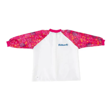 Photo PELIKAN : Tablier de peinture pour enfant 105353 - Blanc / Rouge