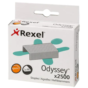 Photo REXEL : Boite de 2500 agrafes zinguées - Odyssey
