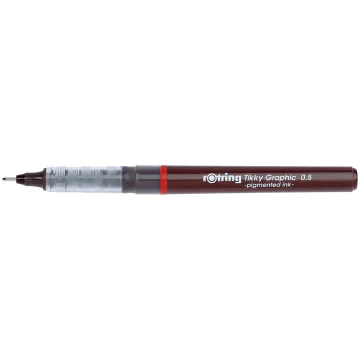 Photo ROTRING : Stylo feutre Tikky Graphic - Noir  0,50 mm - S0814770