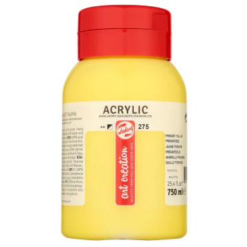 Photo ROYAL TALENS : Peinture acrylique ArtCréation - Jaune primaire - 750 ml