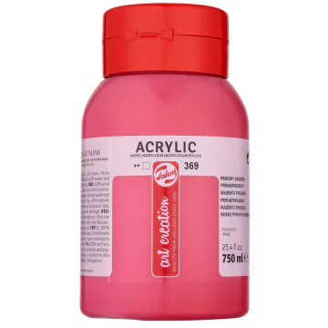 Photo ROYAL TALENS : Peinture acrylique ArtCréation - Magenta primaire - 750 ml Rouge