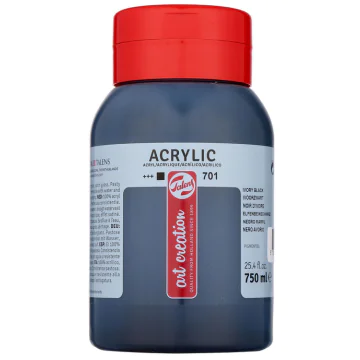 Photo ROYAL TALENS : Peinture acrylique ArtCréation - Noir d'ivoire - 750 ml