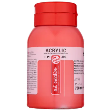 Photo ROYAL TALENS : Peinture acrylique ArtCréation - Rouge naphtol moyen - 750 ml Flacon