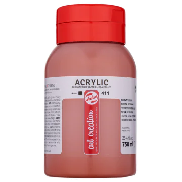 Photo ROYAL TALENS : Peinture acrylique ArtCréation - Terre Sienne brûlée - 750 ml Flacon