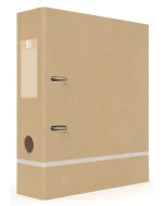 Photo Classeur à levier - Dos 80 mm - Beige OXFORD Touareg