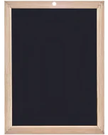 Photo Ardoise Noire cadre en bois - 400 x 600 mm JPC