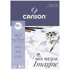 Photo 200006003 Canson Cahier à dessin 100 pages - A2