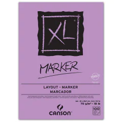 Photo CANSON :  Bloc pour croquis - XL MARKER A4 - 200297236