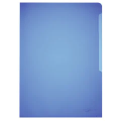 Photo DURABLE 2337-06 : Lot de 100 pochettes à coins A4 - Bleu