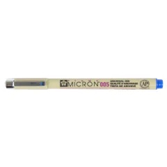 photo Stylo feutre à pointe fine - Bleu - 0,2 mm : SAKURA Pigma Micron 005